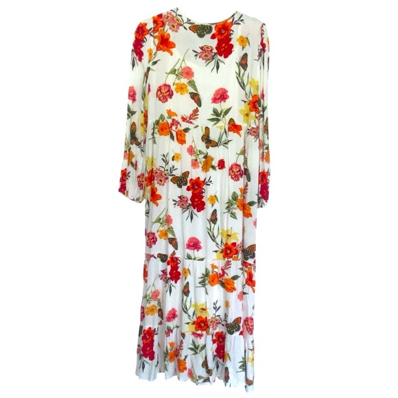 Rose Beverly Floral Print Maxi Dress - Multicolor - Picture 8 of 15